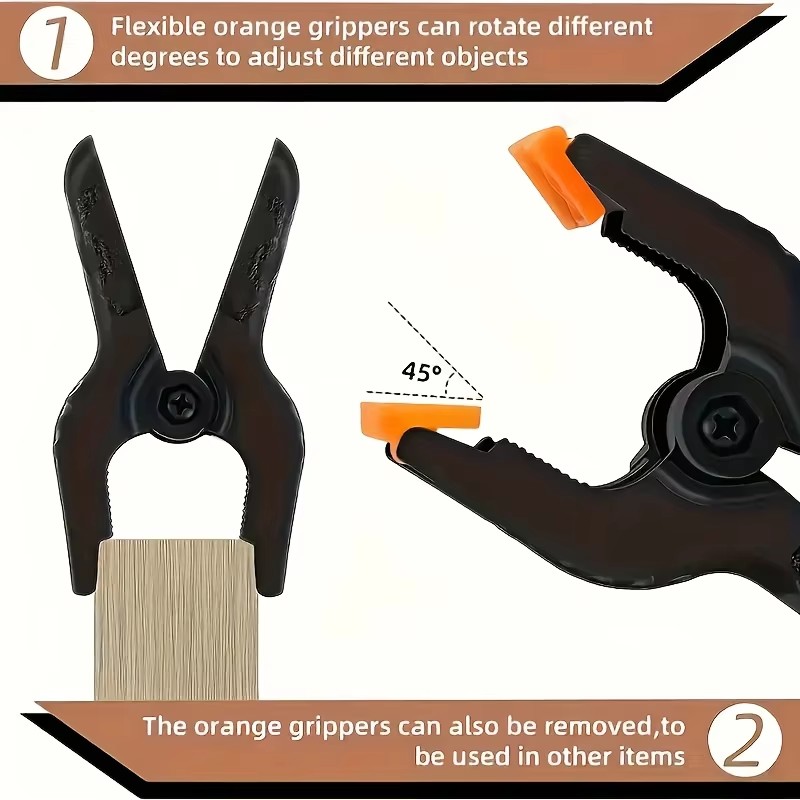 Woodworking Z Clips - 3/4/6/9 inch Wood Working Clip Plastic