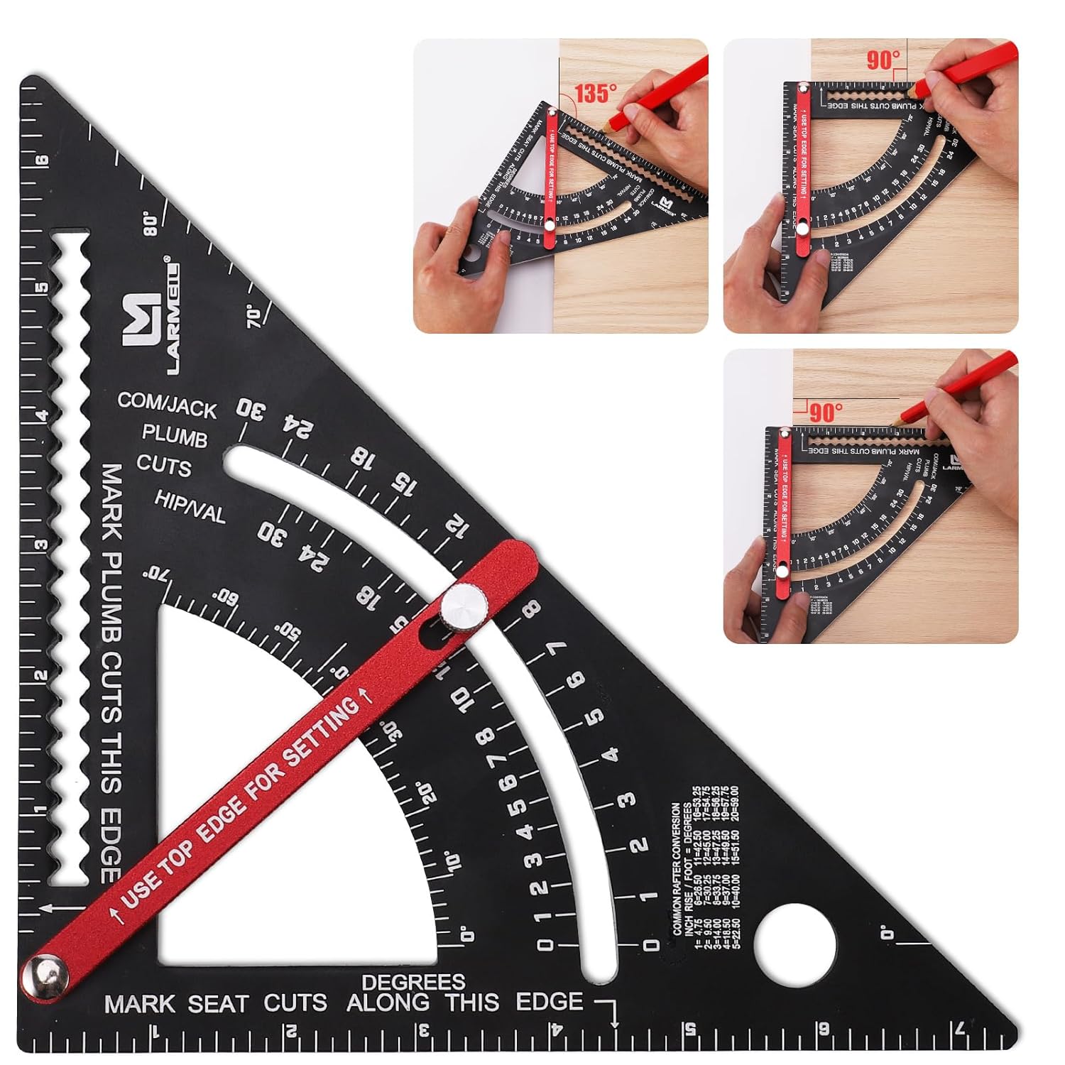 Woodworking Gifts - Carpenter Square 7 inch Woodworking Tools