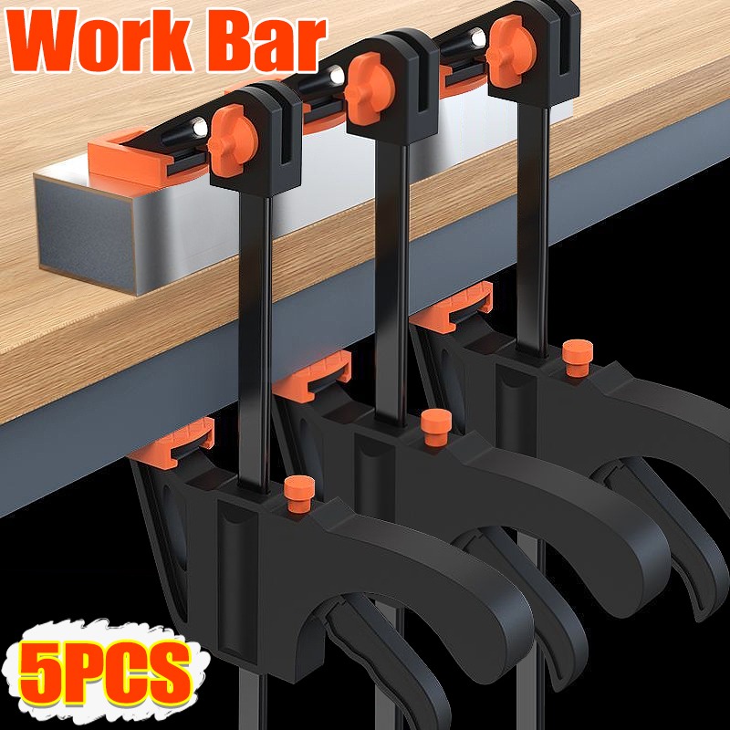 Woodworking Z Clips - Quick Ratchet F Clamp Heavy Duty