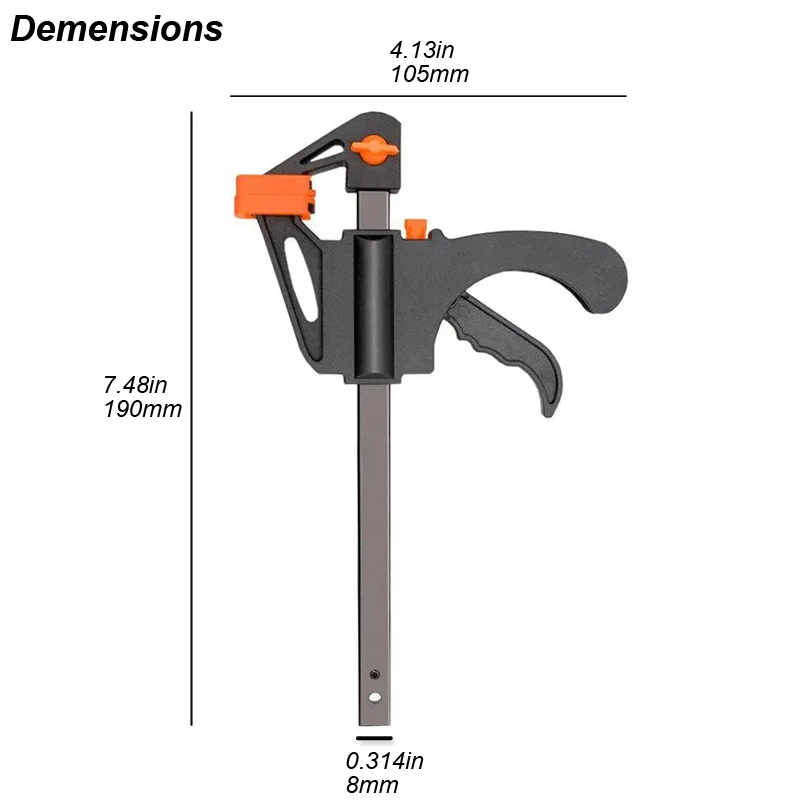 4inch Woodworking Clamp F Hard – Woodworking Z Clips recenzja i cena