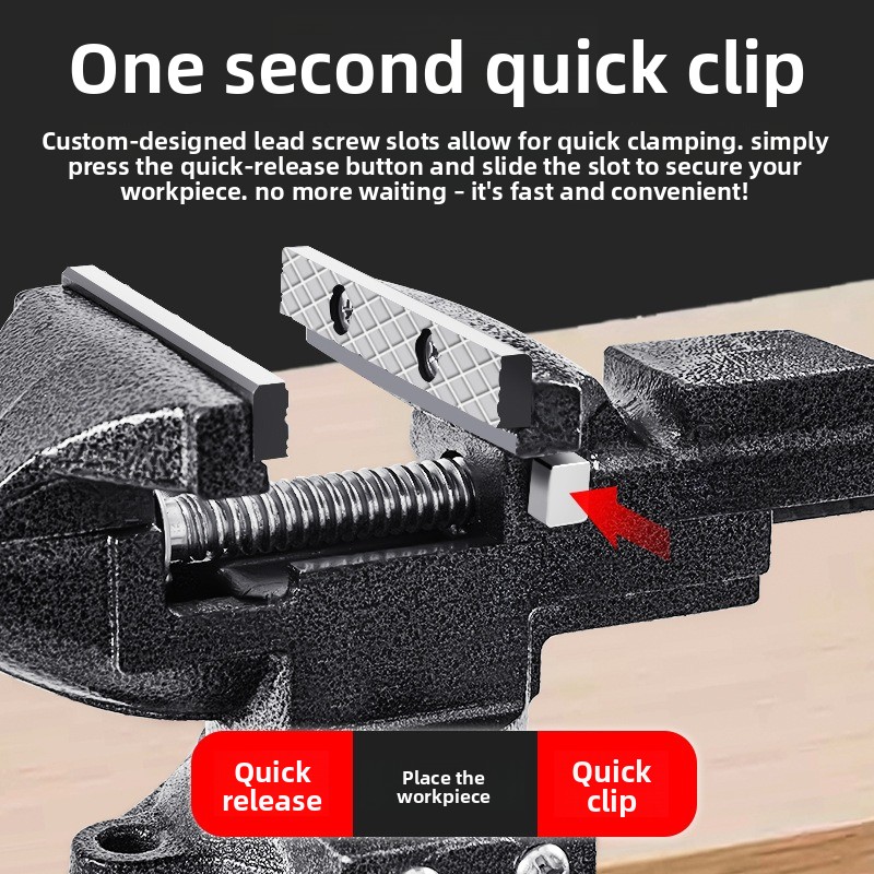 Quick-Release Dual-Use Cast St – Woodworking Quick Release Vise recenzja i cena