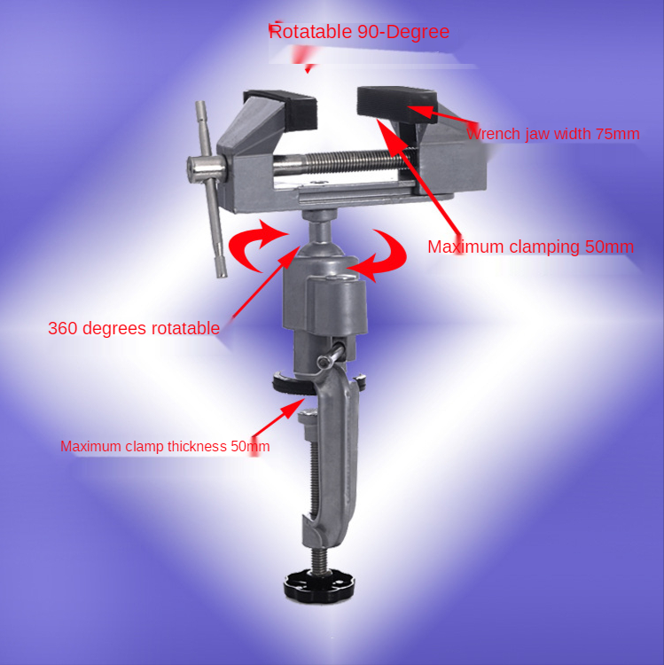 Table Vise 360 Degree Rotating – Woodworking Vise Types recenzja i cena