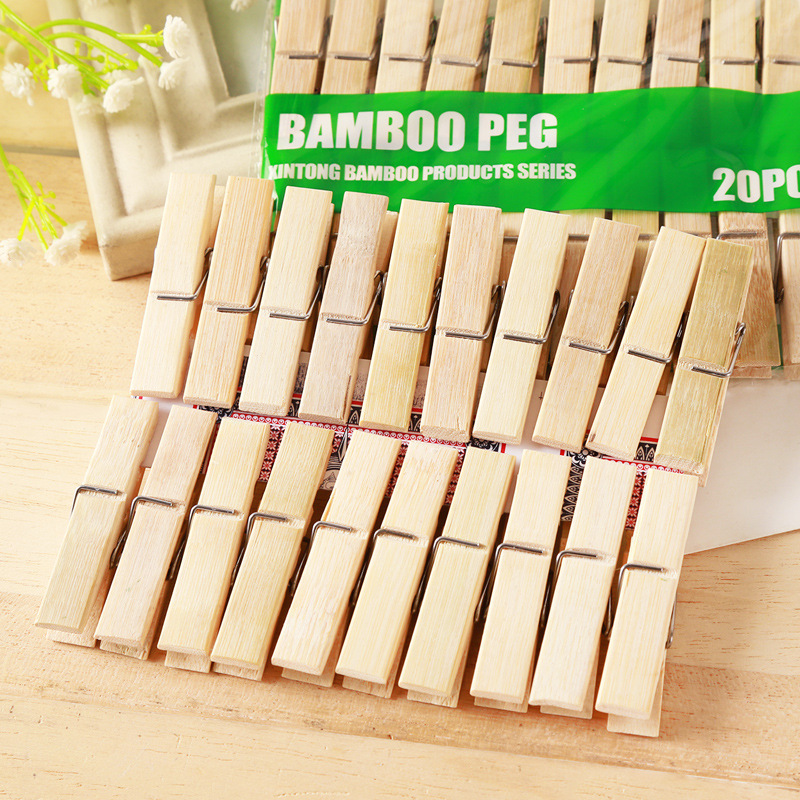 20Pcs Natural Bamboo Clothes P – Woodworking Z Clips recenzja i cena