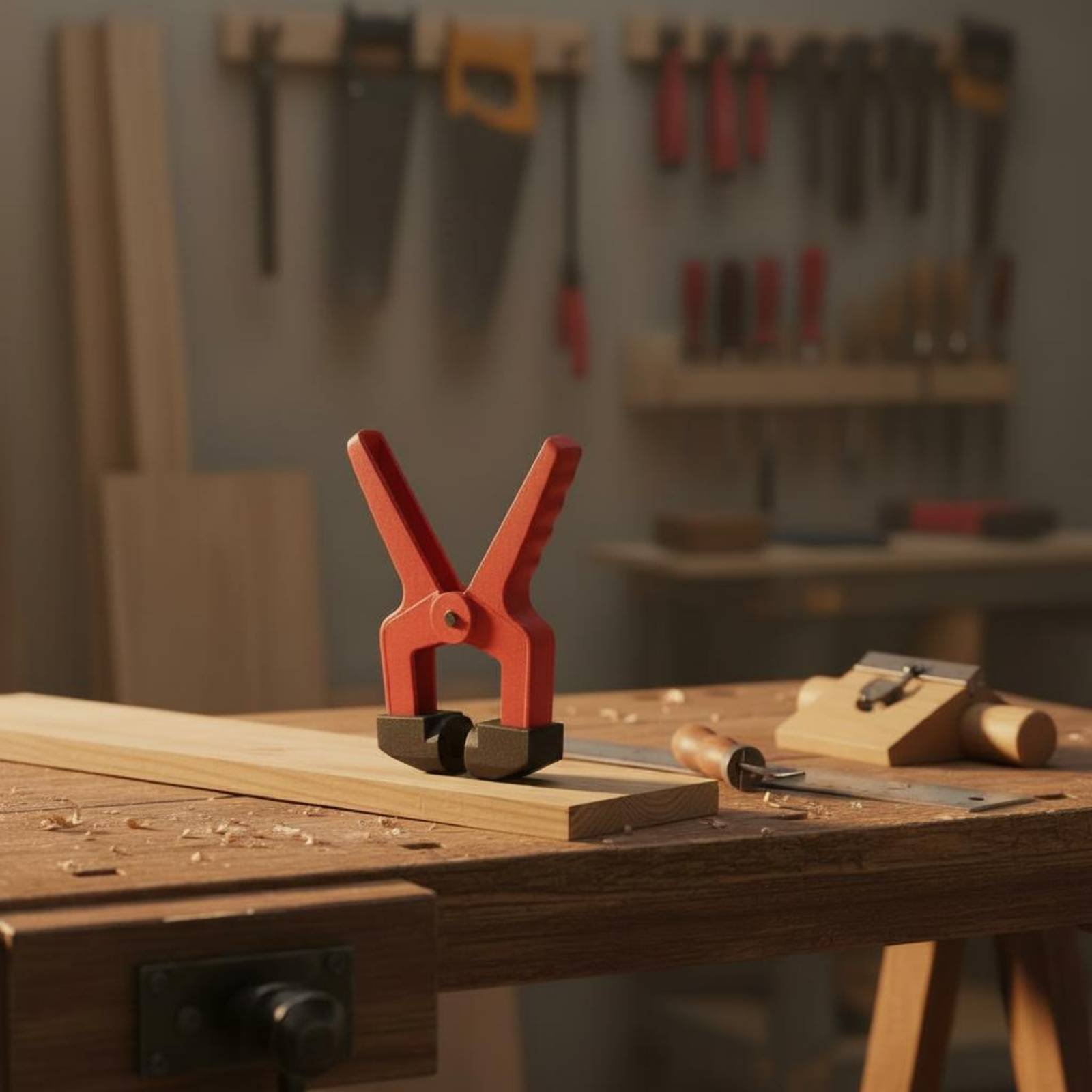 Triangular Clamp Clamp Red Col – Woodworking Hand Tools recenzja i cena