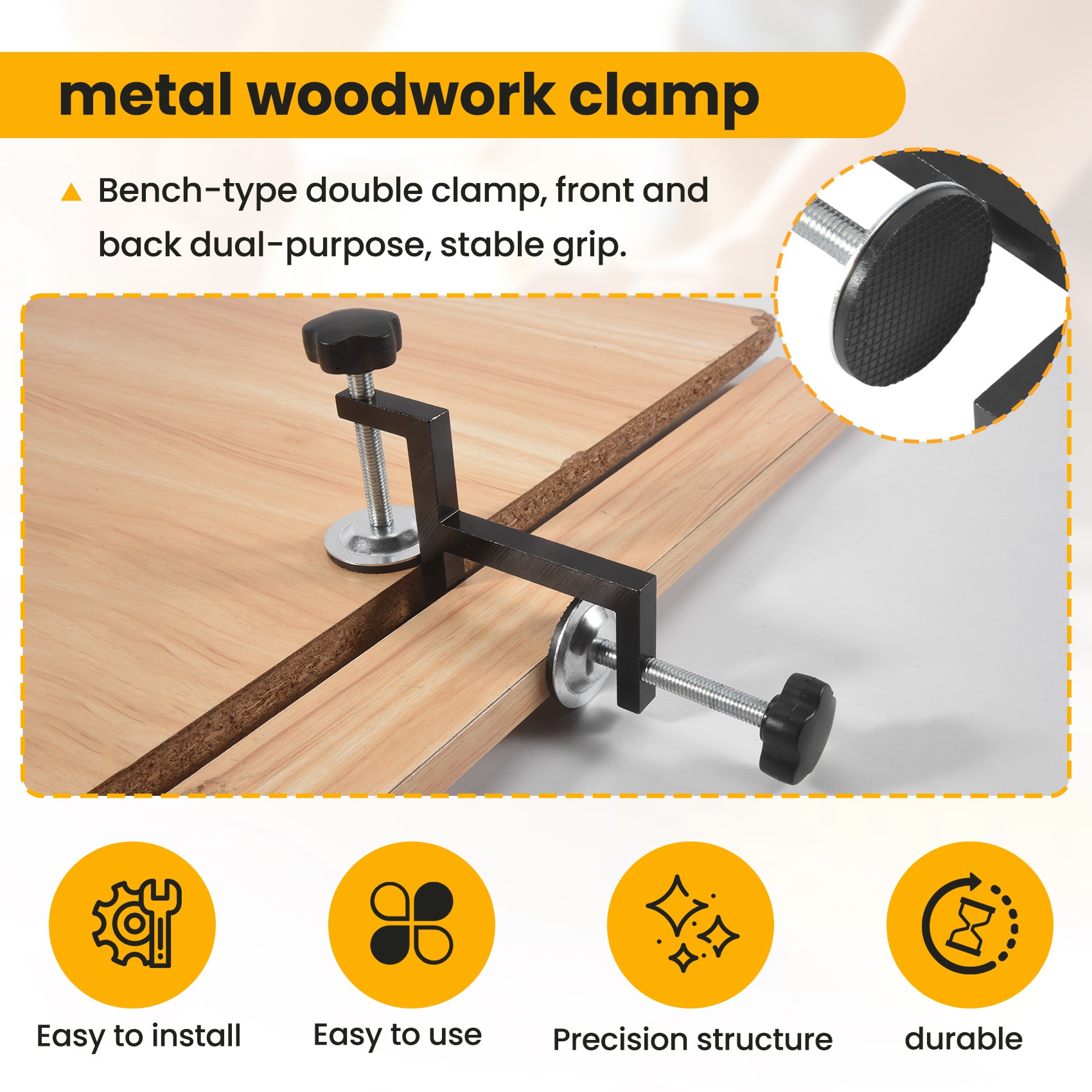 A93Z Strong Y-Type Clamp Woodw – Woodworking Vise Types recenzja i cena