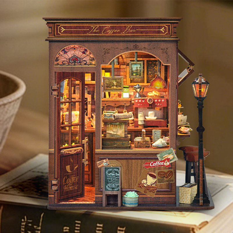 DIY Wooden Morning Mist Cafe S – Woodworking Kits For Kids recenzja i cena