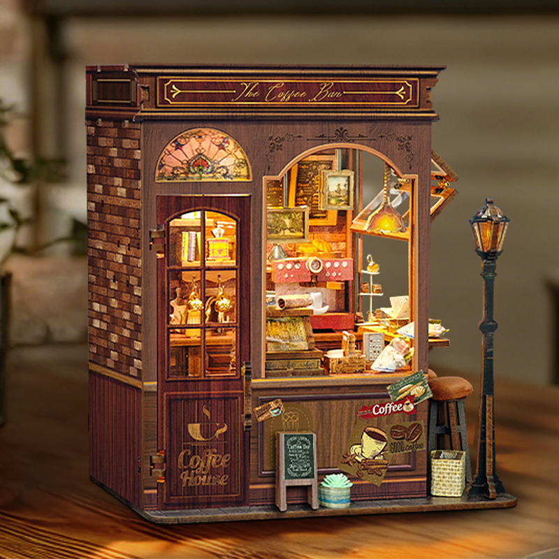 DIY Wooden Morning Mist Cafe S – Woodworking Kits For Kids recenzja i cena