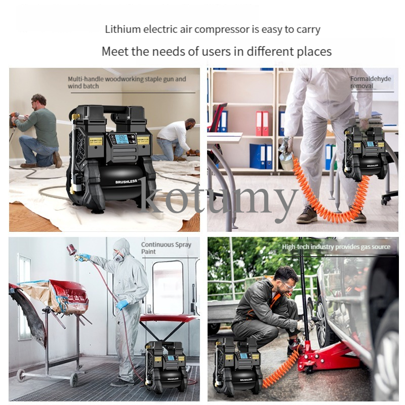 Portable Small Oil-Free Air Co – Woodworking Oil recenzja i cena