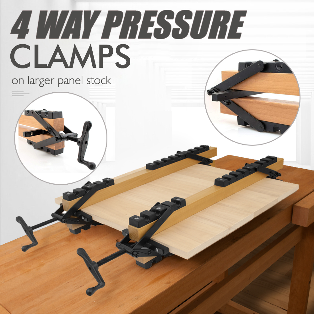4 Way Pressure Clamps Set Cust – Woodworking Z Clips recenzja i cena
