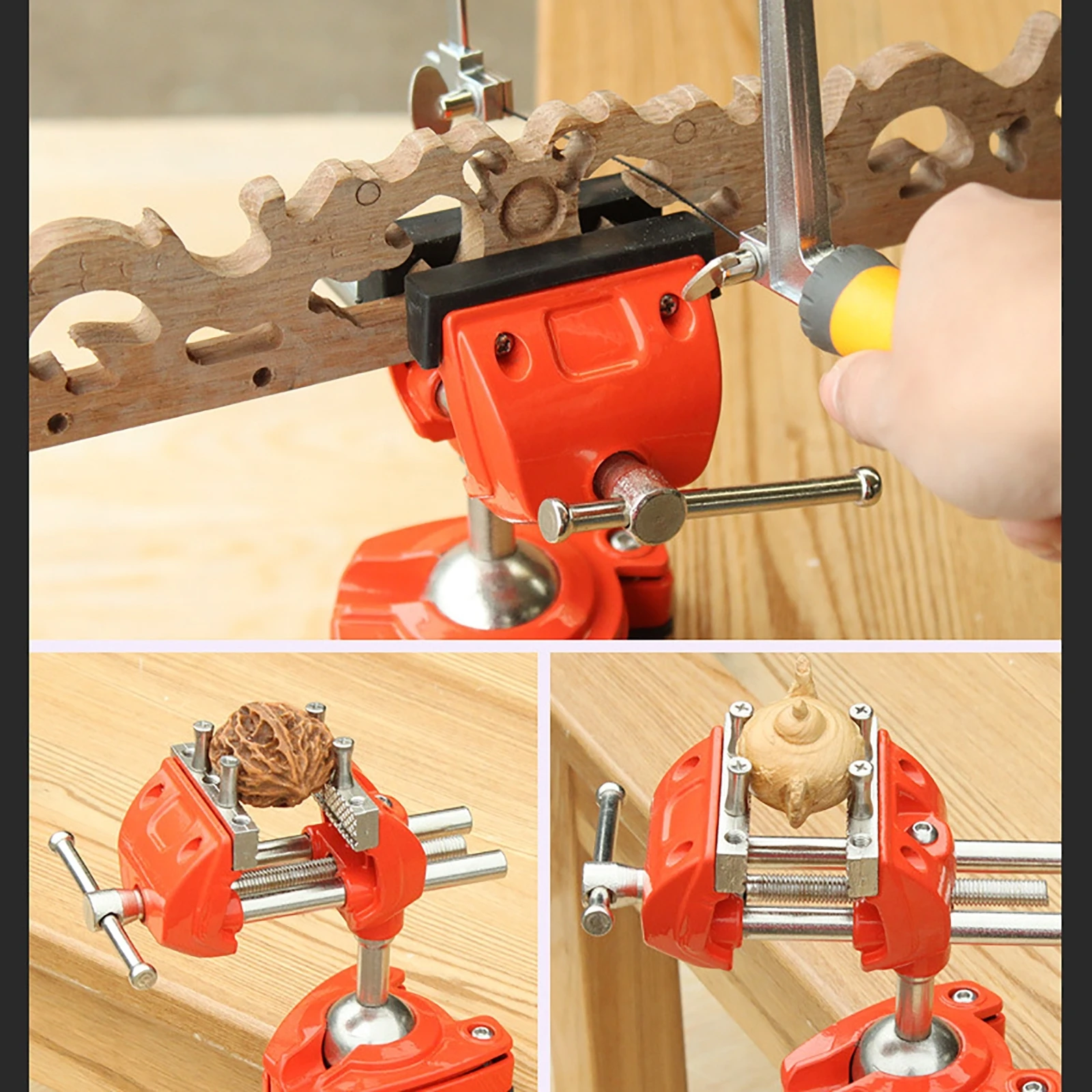 70mm Vise Rotates 360 Degree R – Woodworking Quick Release Vise recenzja i cena
