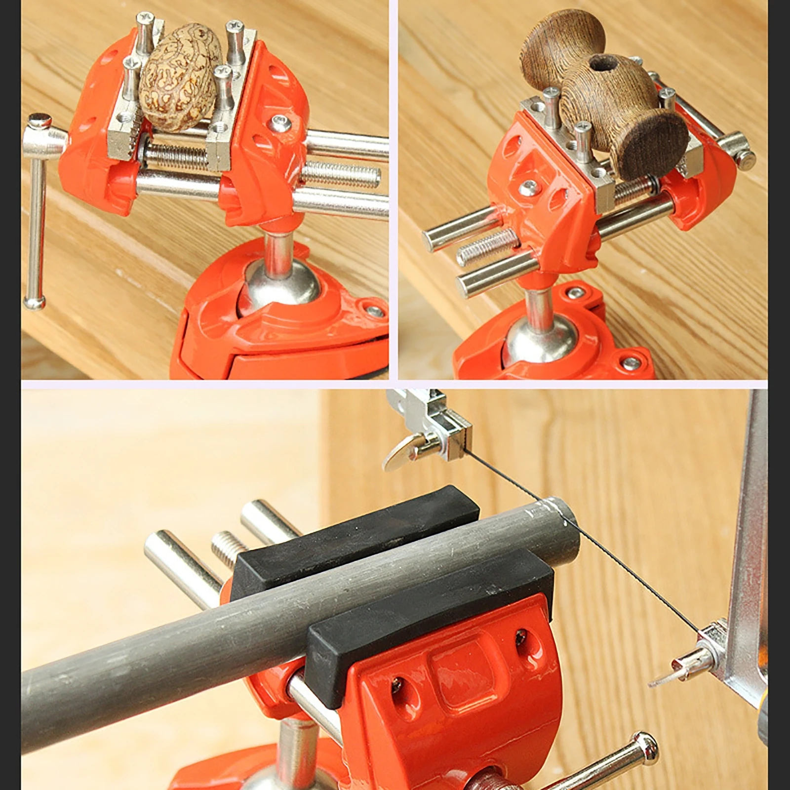 70mm Vise Rotates 360 Degree R – Woodworking Quick Release Vise recenzja i cena
