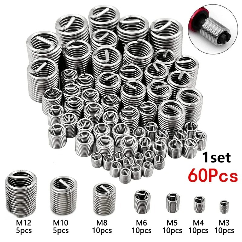 60pcs Stainless Steel Spiral W – Woodworking Shop recenzja i cena