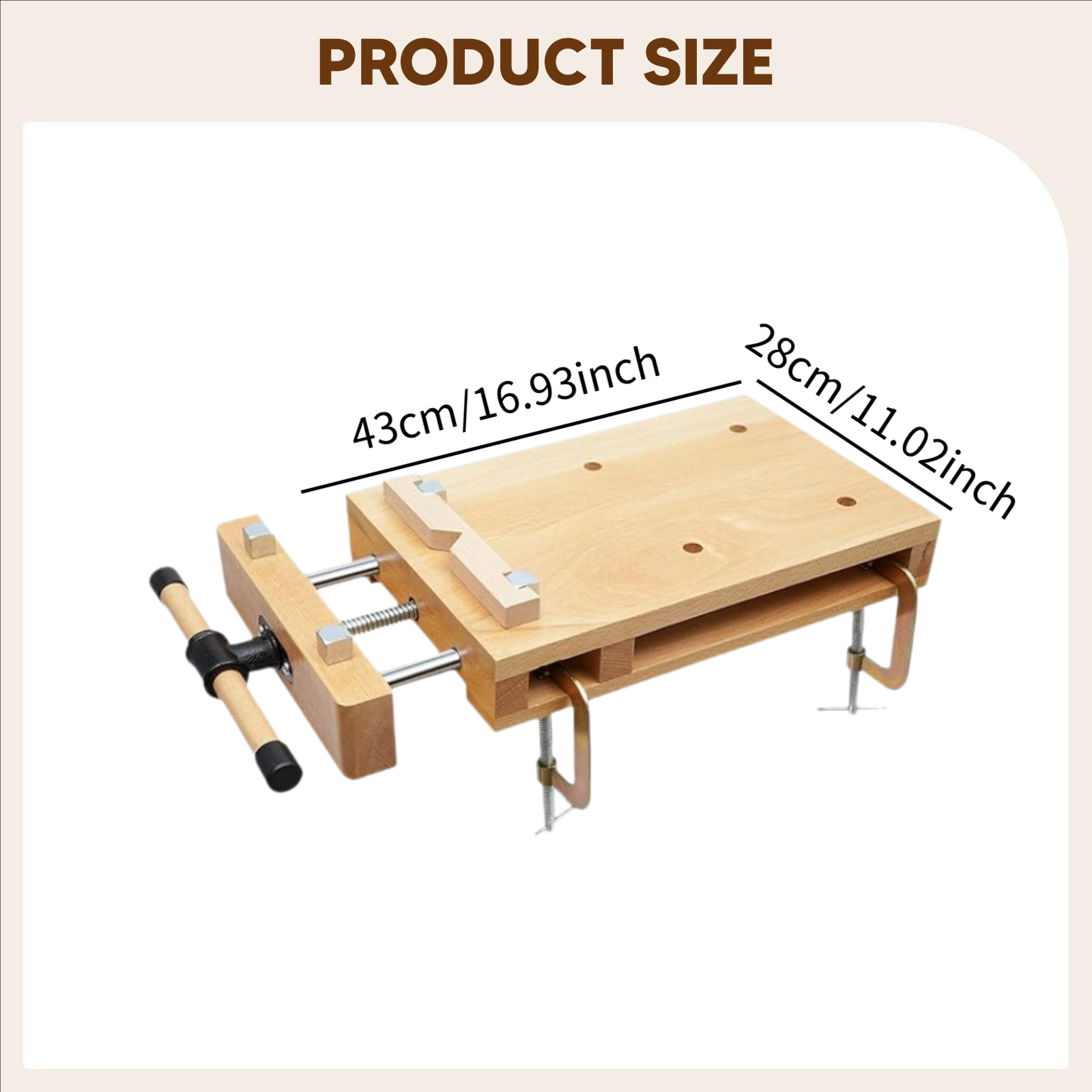 Bench Vise Kit Wooden Surface  – Woodworking Vise Types recenzja i cena