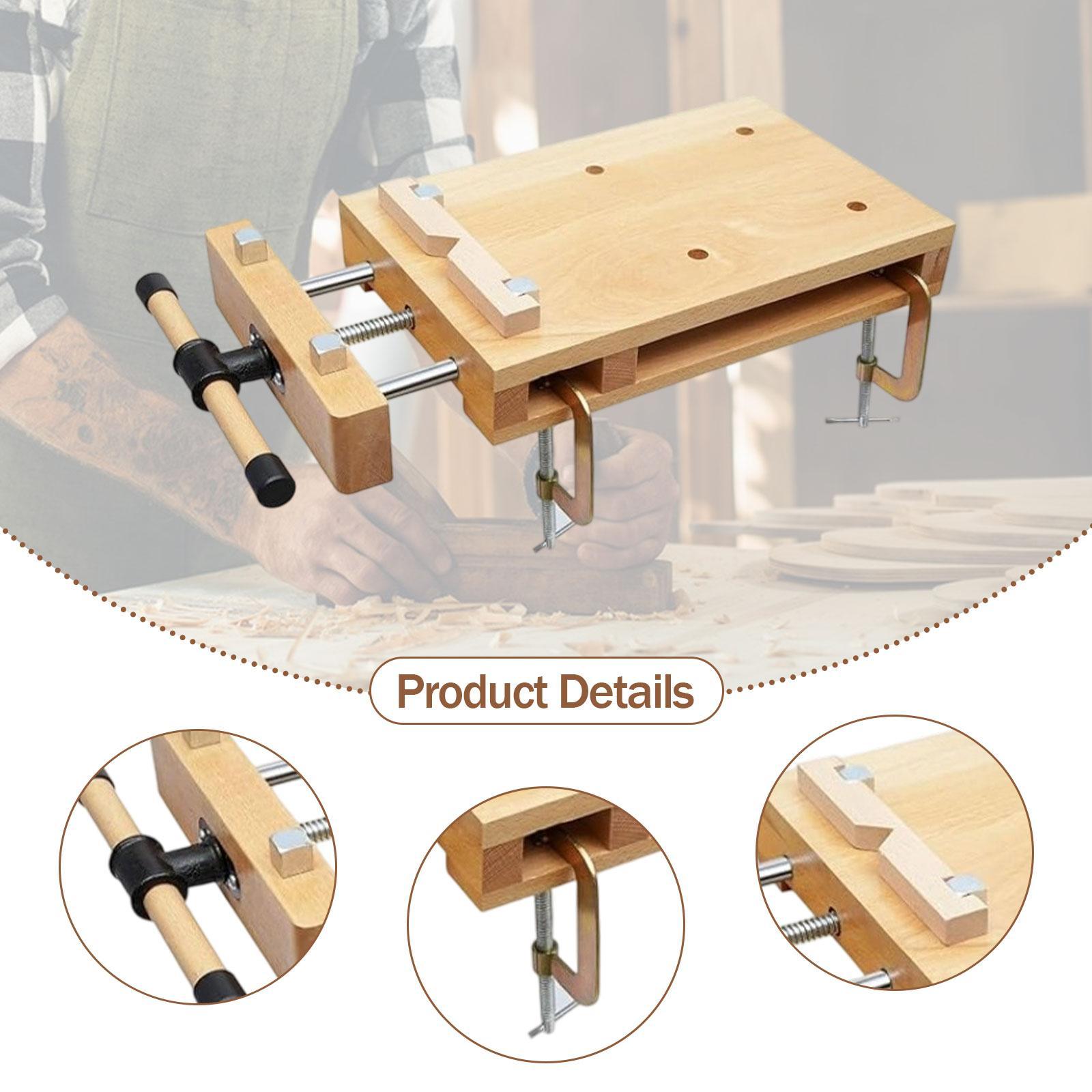 Bench Vise Kit Wooden Surface  – Woodworking Vise Types recenzja i cena