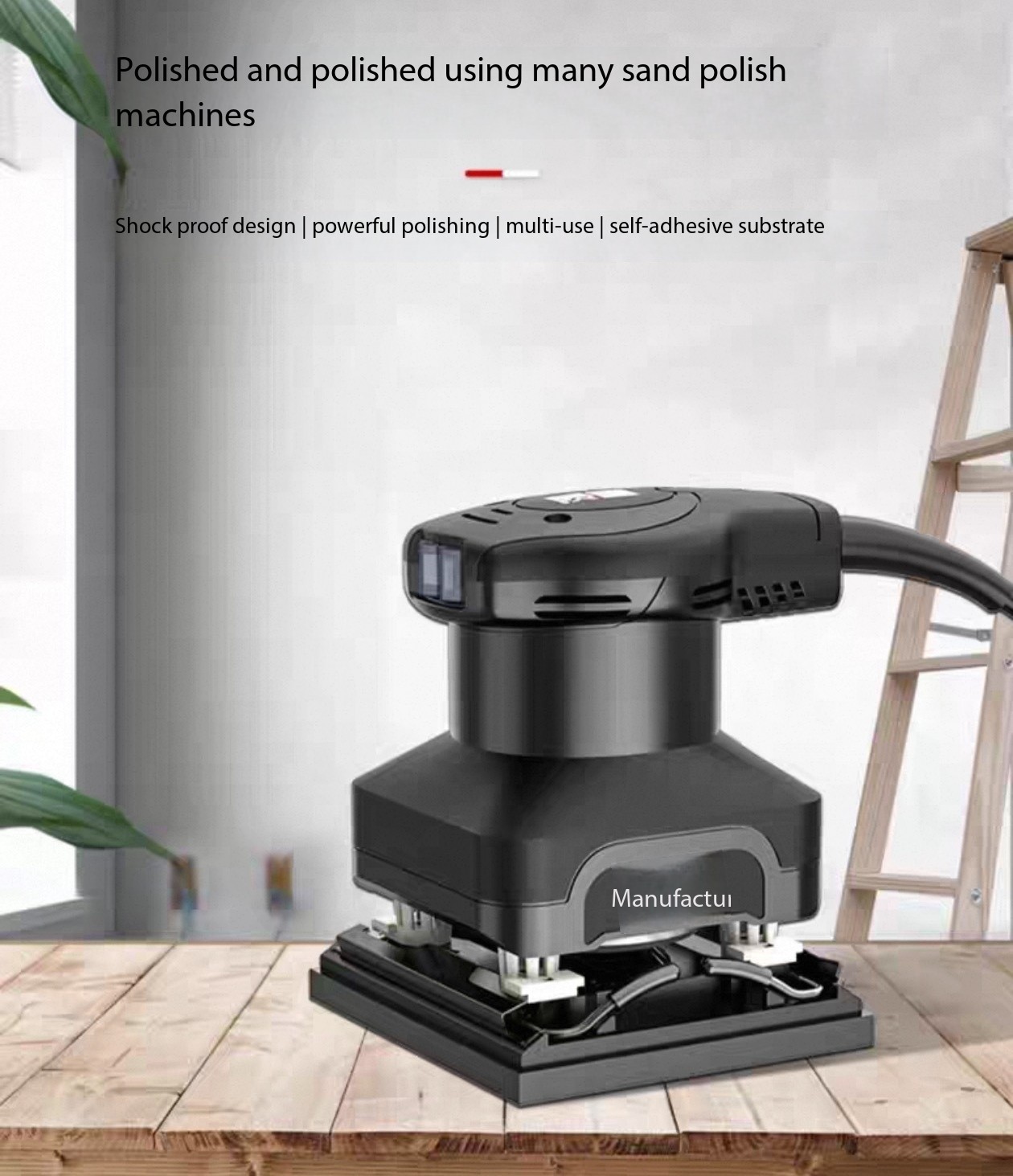 Electric Sandpaper Machine, Wa – Woodworking Machinery recenzja i cena