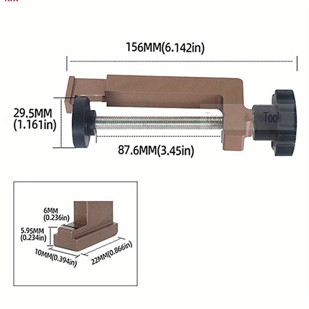 2Pcs G-Clip for Trimming Machi – Woodworking Z Clips recenzja i cena