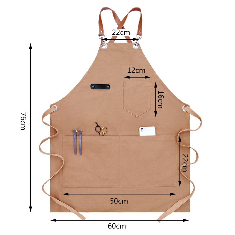 Durable Thickened Canvas Apron – Woodworking Overalls recenzja i cena