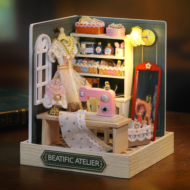 Mini Dollhouse Kit Sakura Stre – Woodworking Kits For Kids recenzja i cena