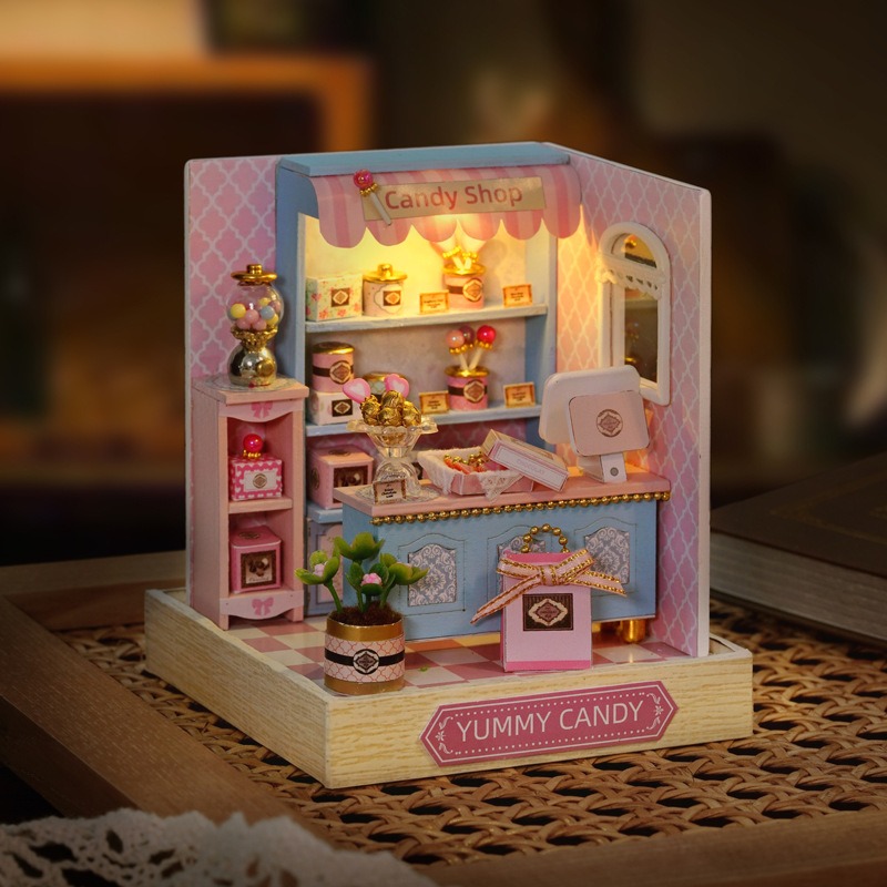 Mini Dollhouse Kit Sakura Stre – Woodworking Kits For Kids recenzja i cena