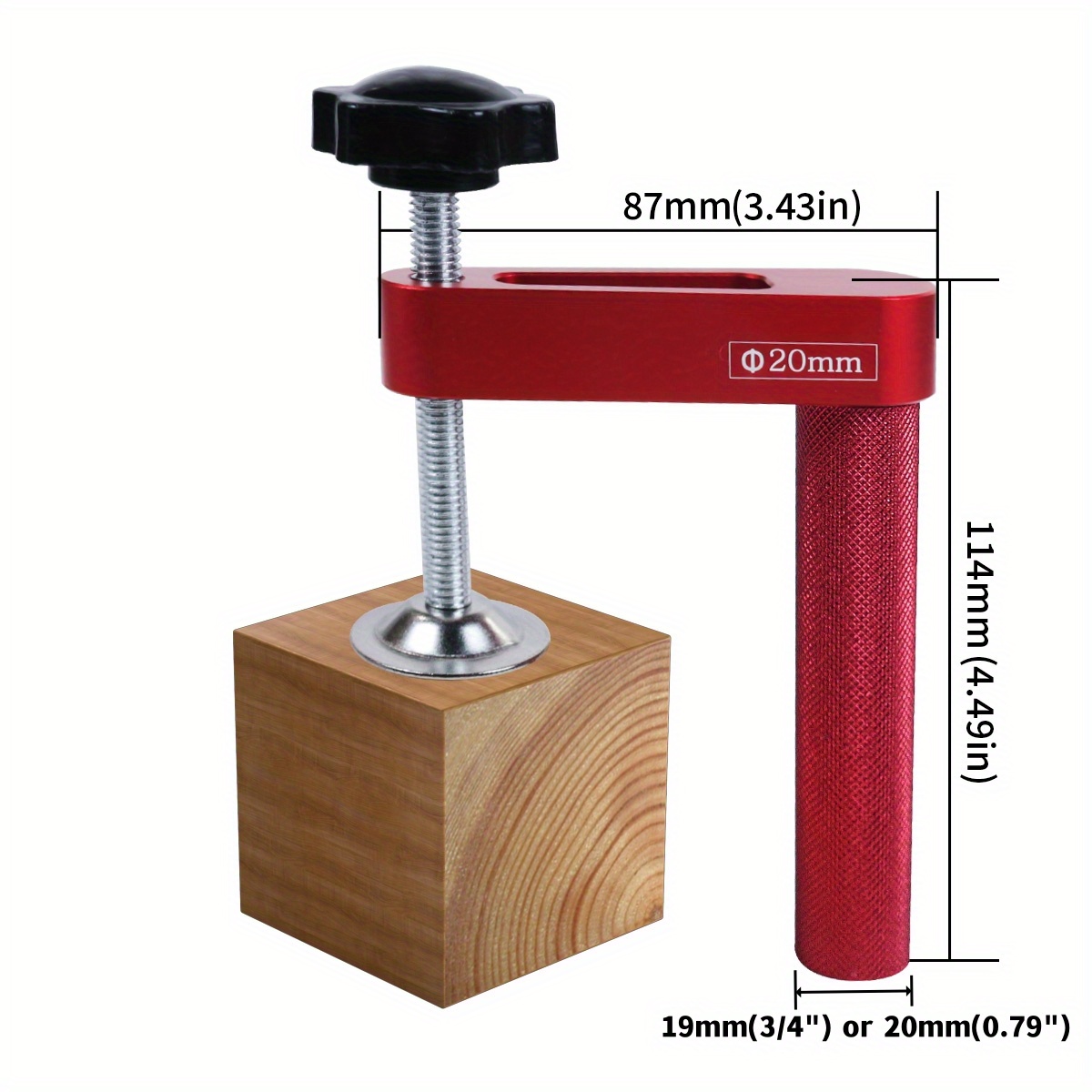 1pc 19mm/20mm Dog Hole Clamp W – Woodworking Z Clips recenzja i cena