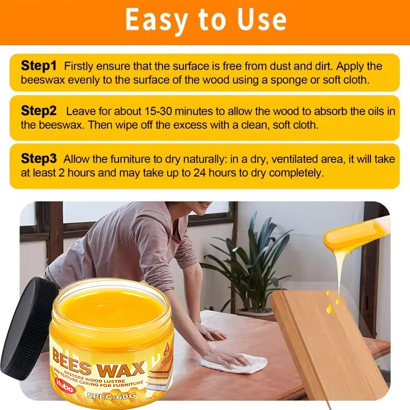 Natural Beeswax Wood Oil Polis – Woodworking Oil recenzja i cena