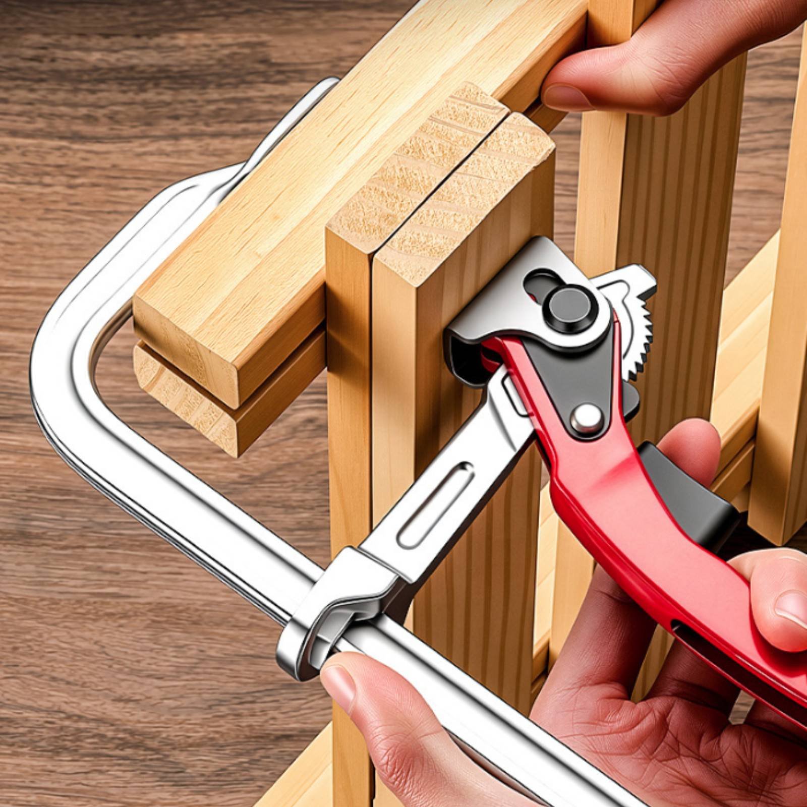 2 Pieces Ratchet F Clamp Thick – Woodworking Hand Tools recenzja i cena