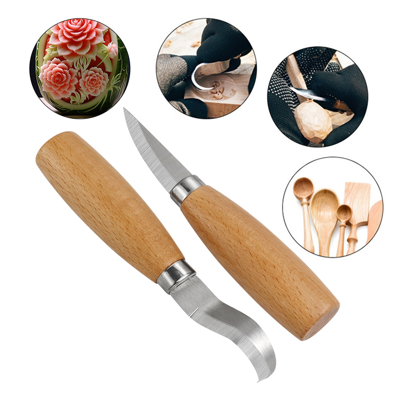 Stainless Iron Carving Knife B – Woodworking Hand Tools recenzja i cena