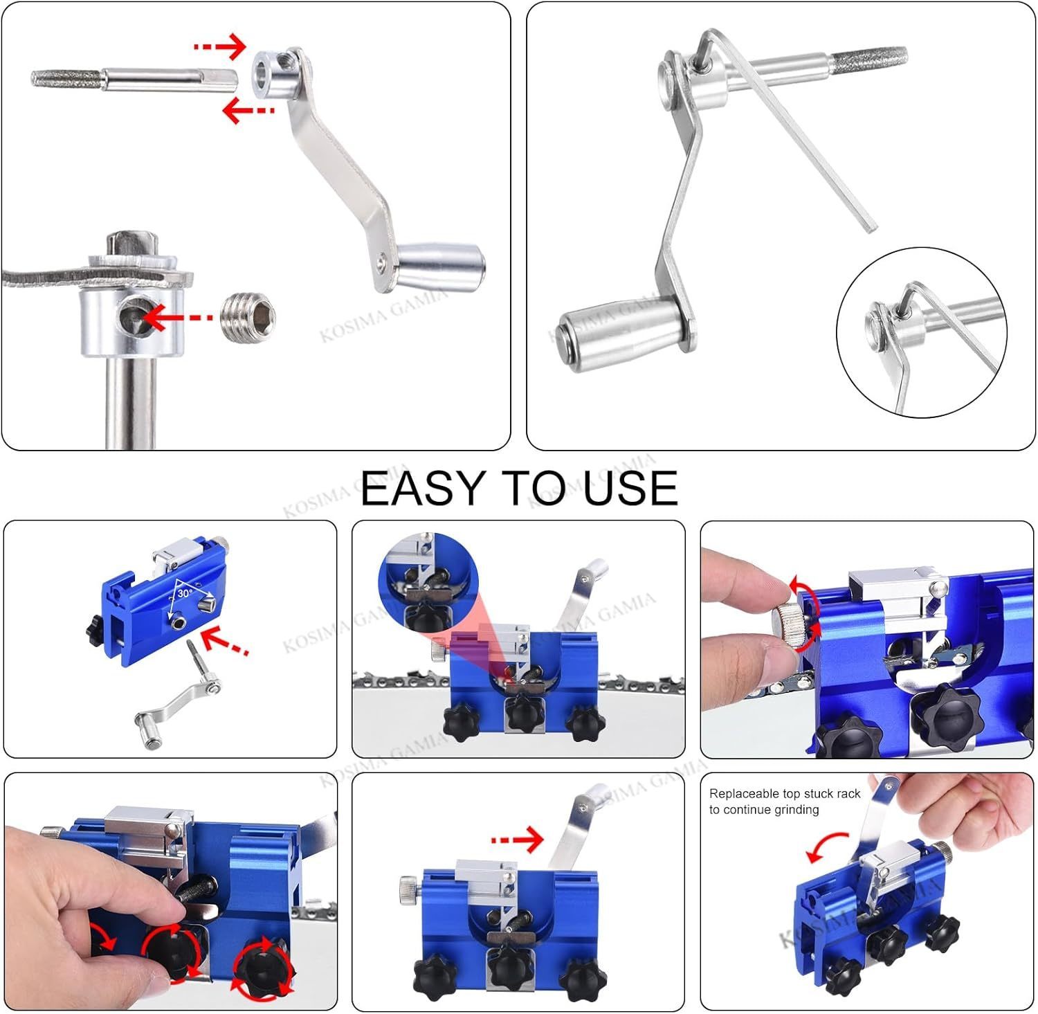 Portable Manual Chain Saw Blad – Woodworking Basic Tools recenzja i cena