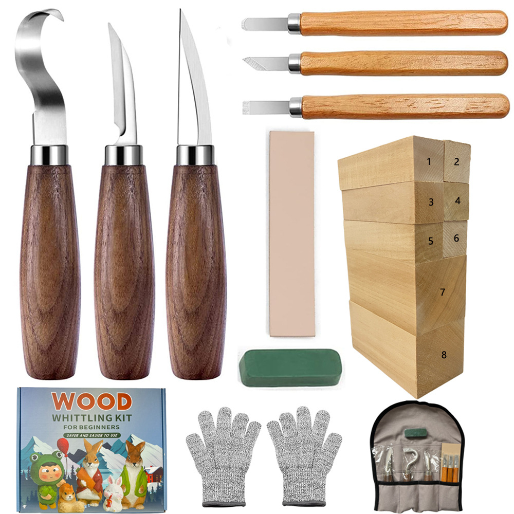 Carving Knife Gift Box Set 21- – Woodworking Gifts recenzja i cena