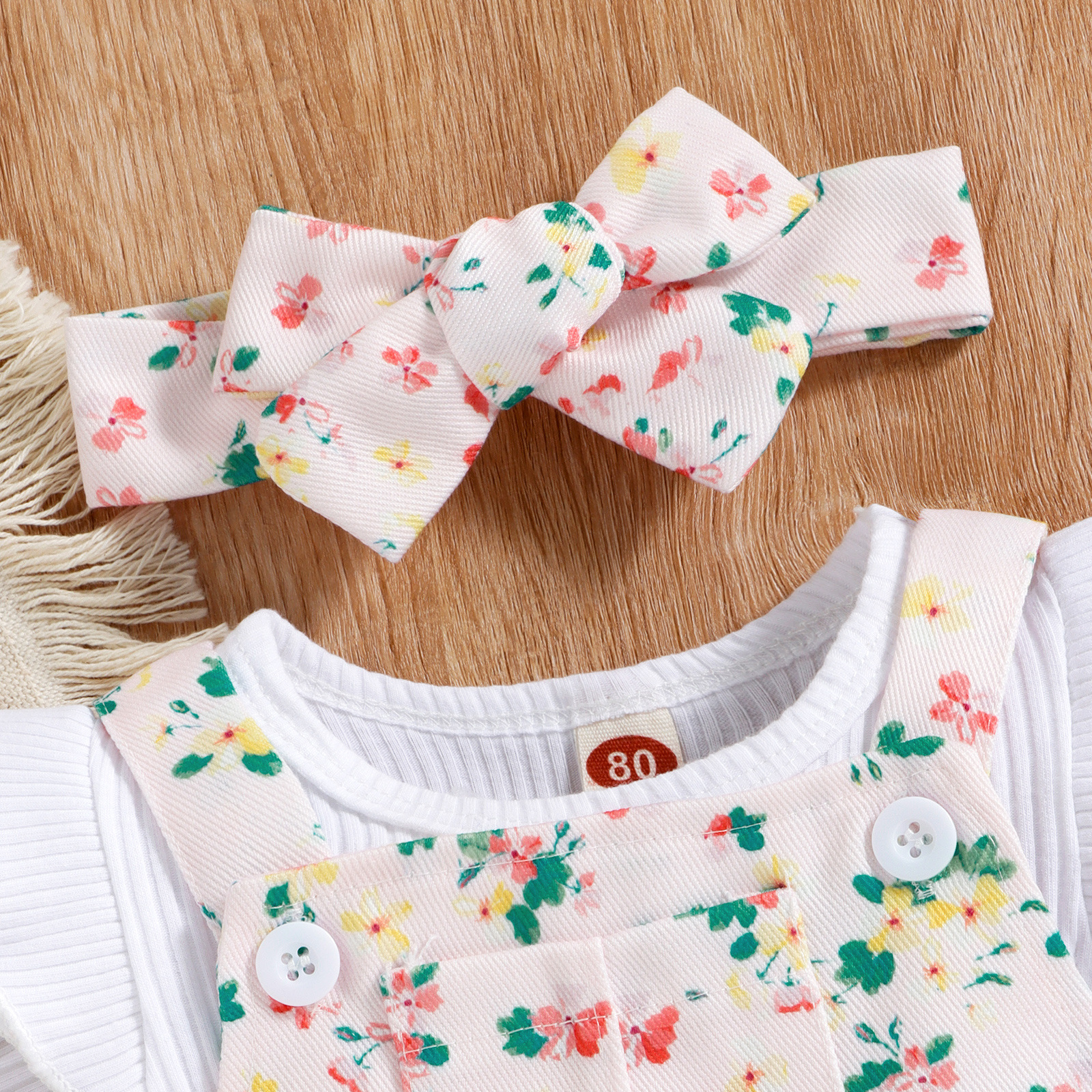 Girls' Sisters' Summer New Cot – Woodworking Overalls recenzja i cena