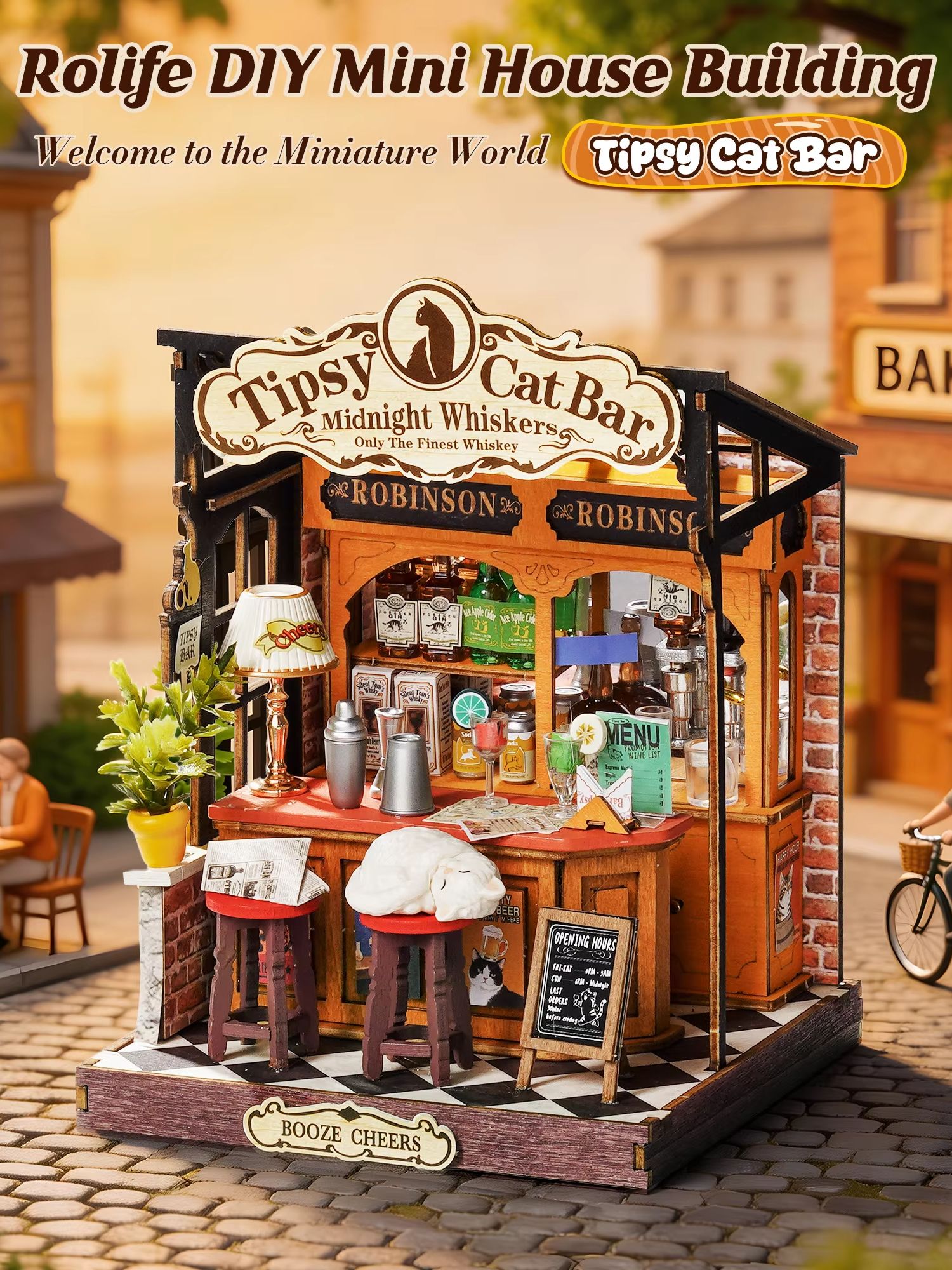 Rolife DIY Miniature House Kit – Woodworking Kits For Kids recenzja i cena