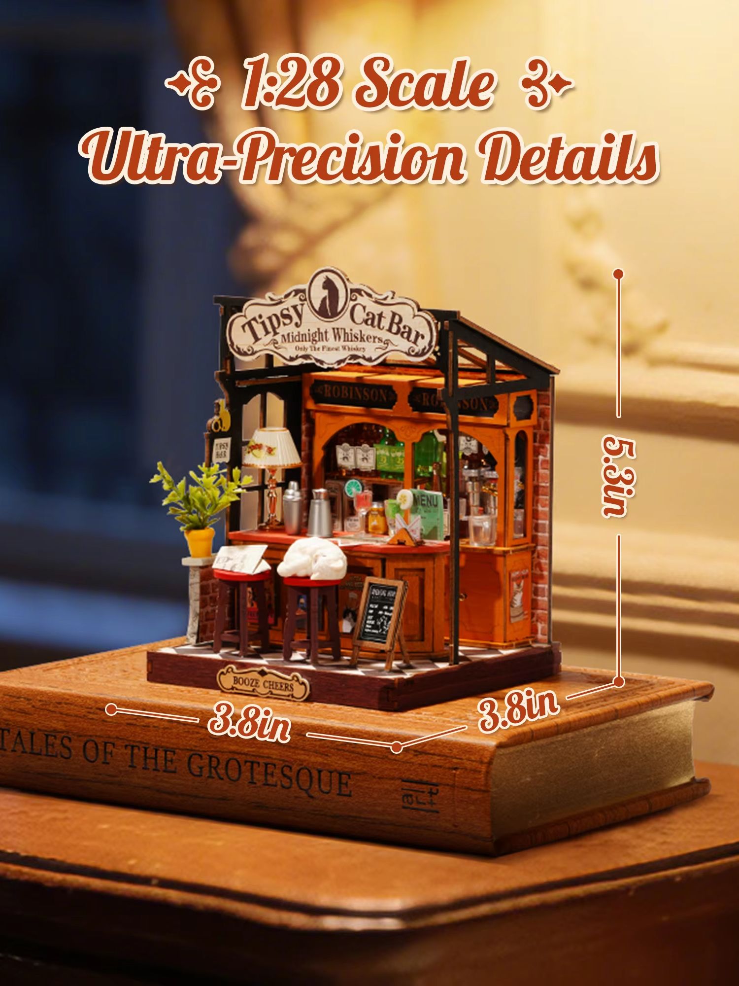 Rolife DIY Miniature House Kit – Woodworking Kits For Kids recenzja i cena