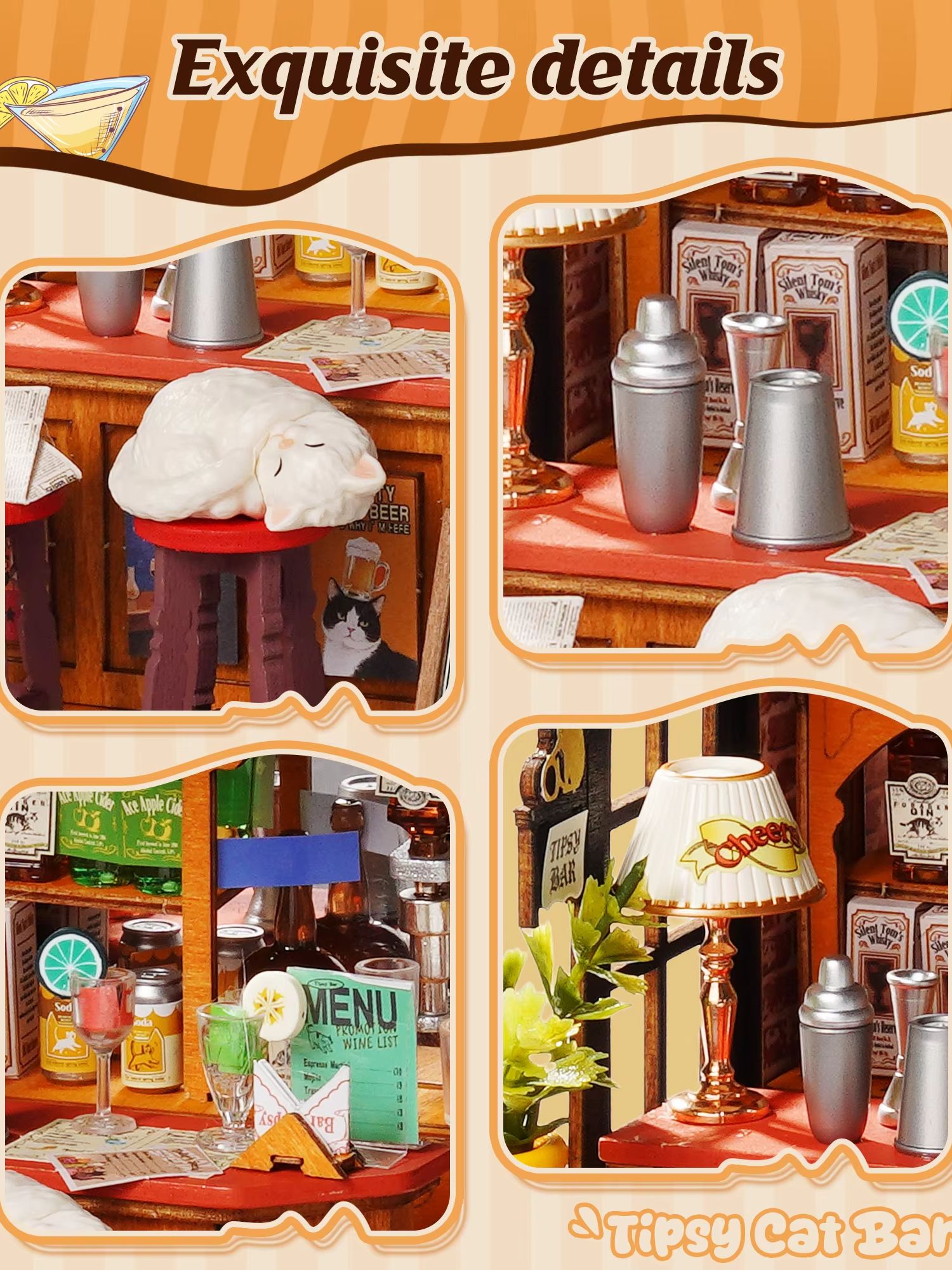 Rolife DIY Miniature House Kit – Woodworking Kits For Kids recenzja i cena