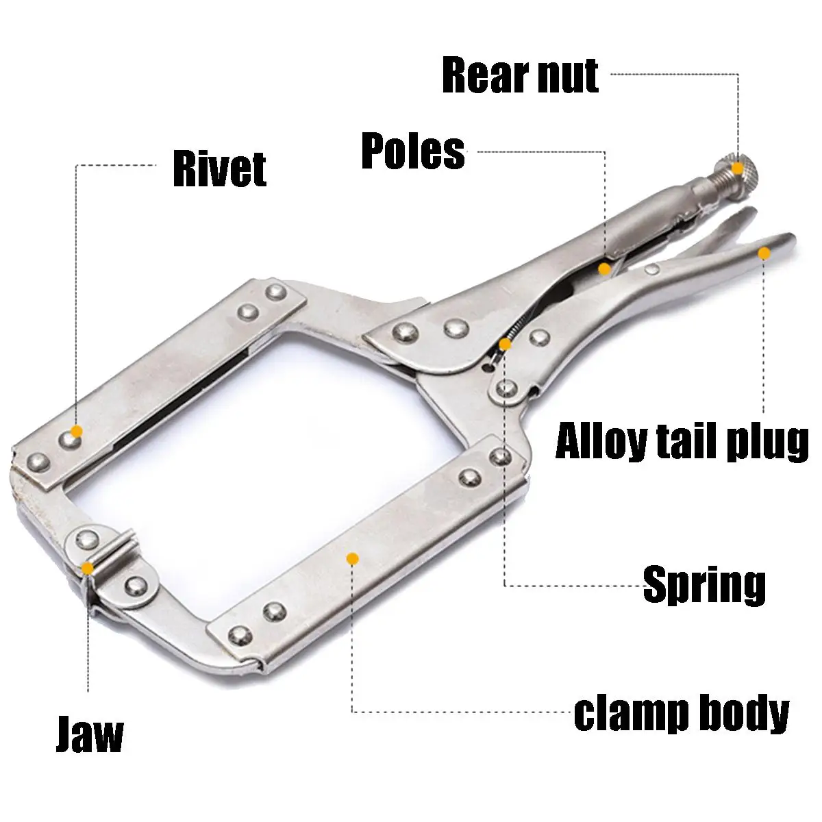 6/9/11/14/18 Inch C Type Multi – Woodworking Vise Types recenzja i cena