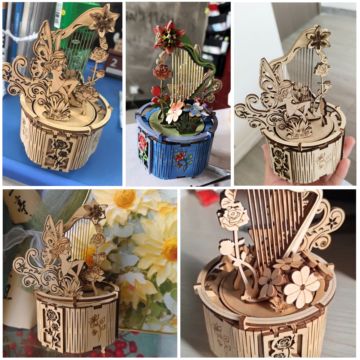 3D Wooden Puzzle Moon Star Mod – Woodworking Kits For Kids recenzja i cena
