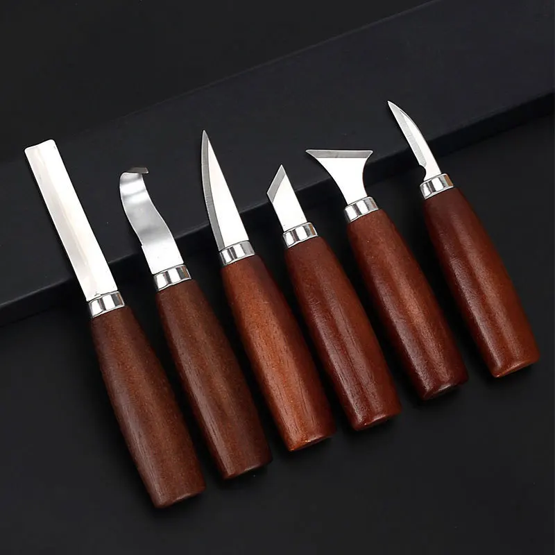 6pcs Tools Set for Wood Carvin – Woodworking Hand Tools recenzja i cena