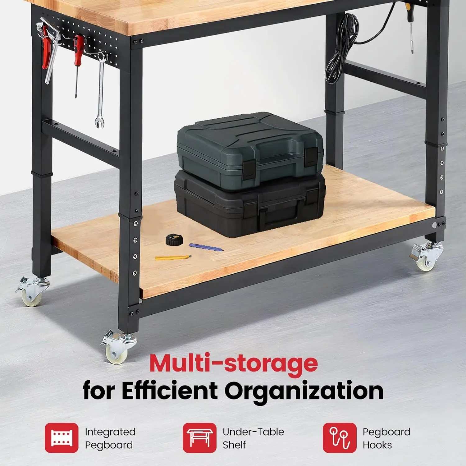 ENJOYWOOD Work Table for Garag – Woodworking Shop recenzja i cena