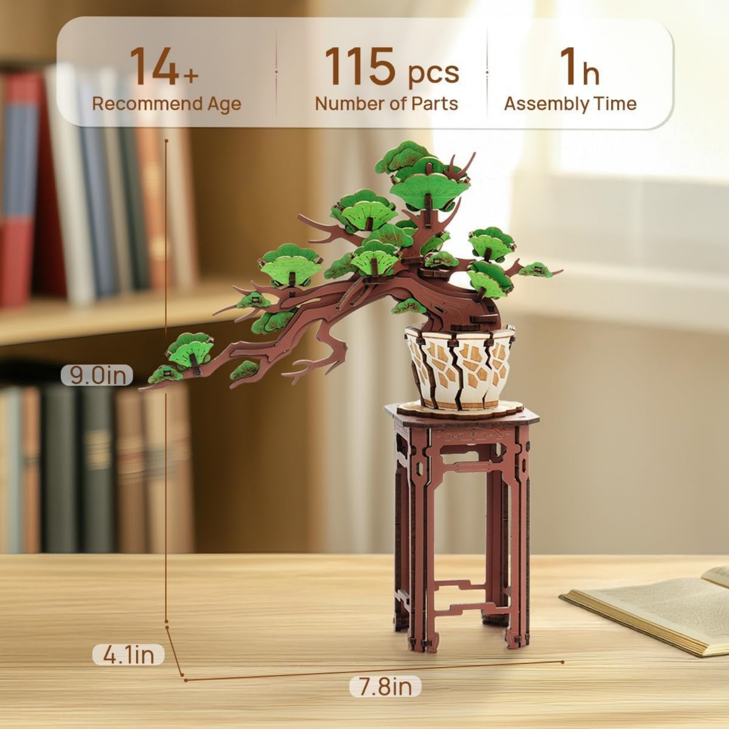 Rolife DIY Wooden 3D Puzzle Ev – Woodworking Kits For Kids recenzja i cena
