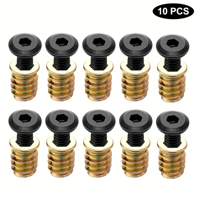10PCS Nut Threaded Inserts Com – Woodworking Shop recenzja i cena