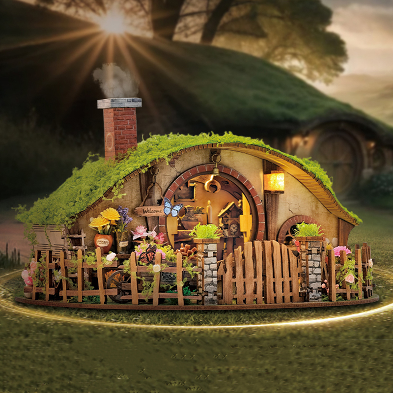 Wooden DIY Magic Ring Dollhous – Woodworking Kits For Kids recenzja i cena