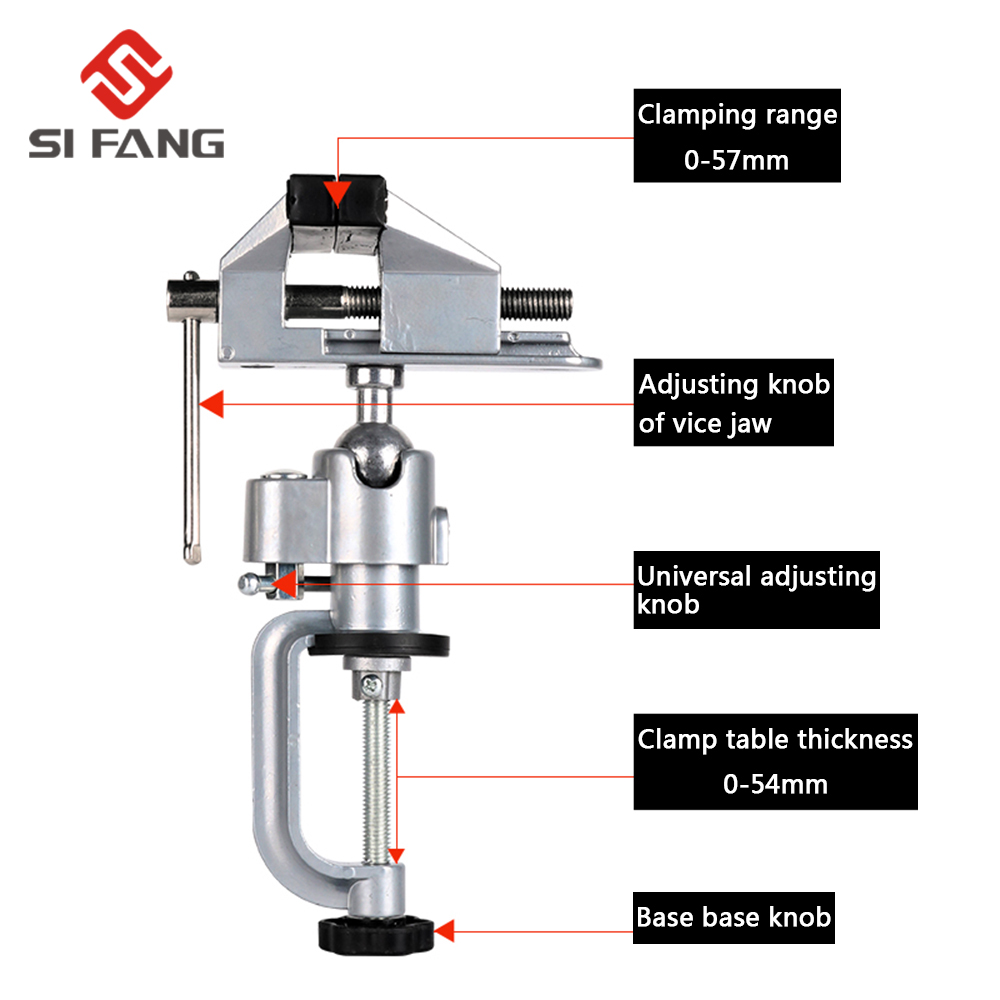 3 Style 360 Degree Rotating Ta – Woodworking Quick Release Vise recenzja i cena