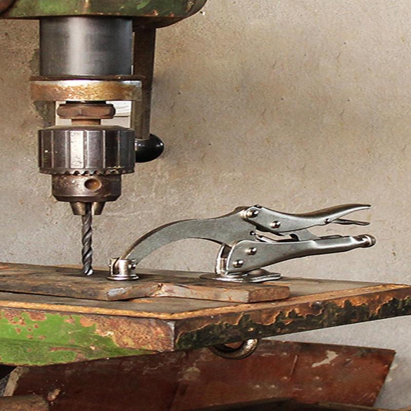 Drill Press Locking Clamp 9 In – Woodworking Quick Release Vise recenzja i cena
