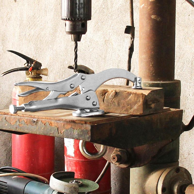 Drill Press Locking Clamp 9 In – Woodworking Quick Release Vise recenzja i cena