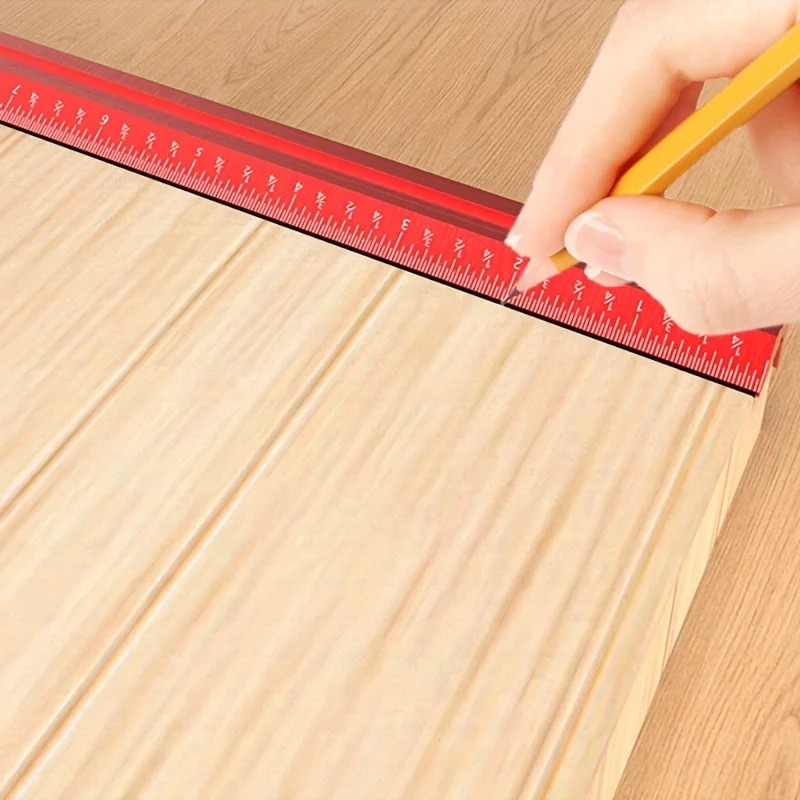 V-shaped ruler aluminum alloy  – Woodworking Free Plans recenzja i cena