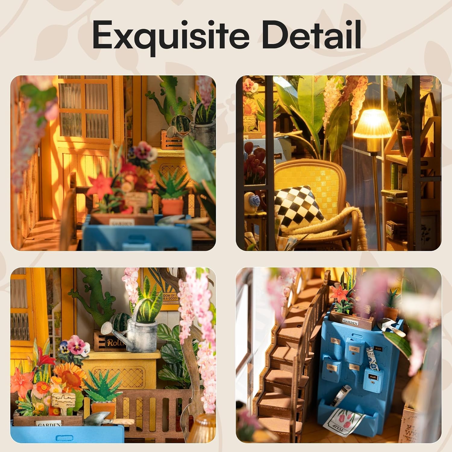 Rolife Gardenhouse Book Nook D – Woodworking Kits For Kids recenzja i cena