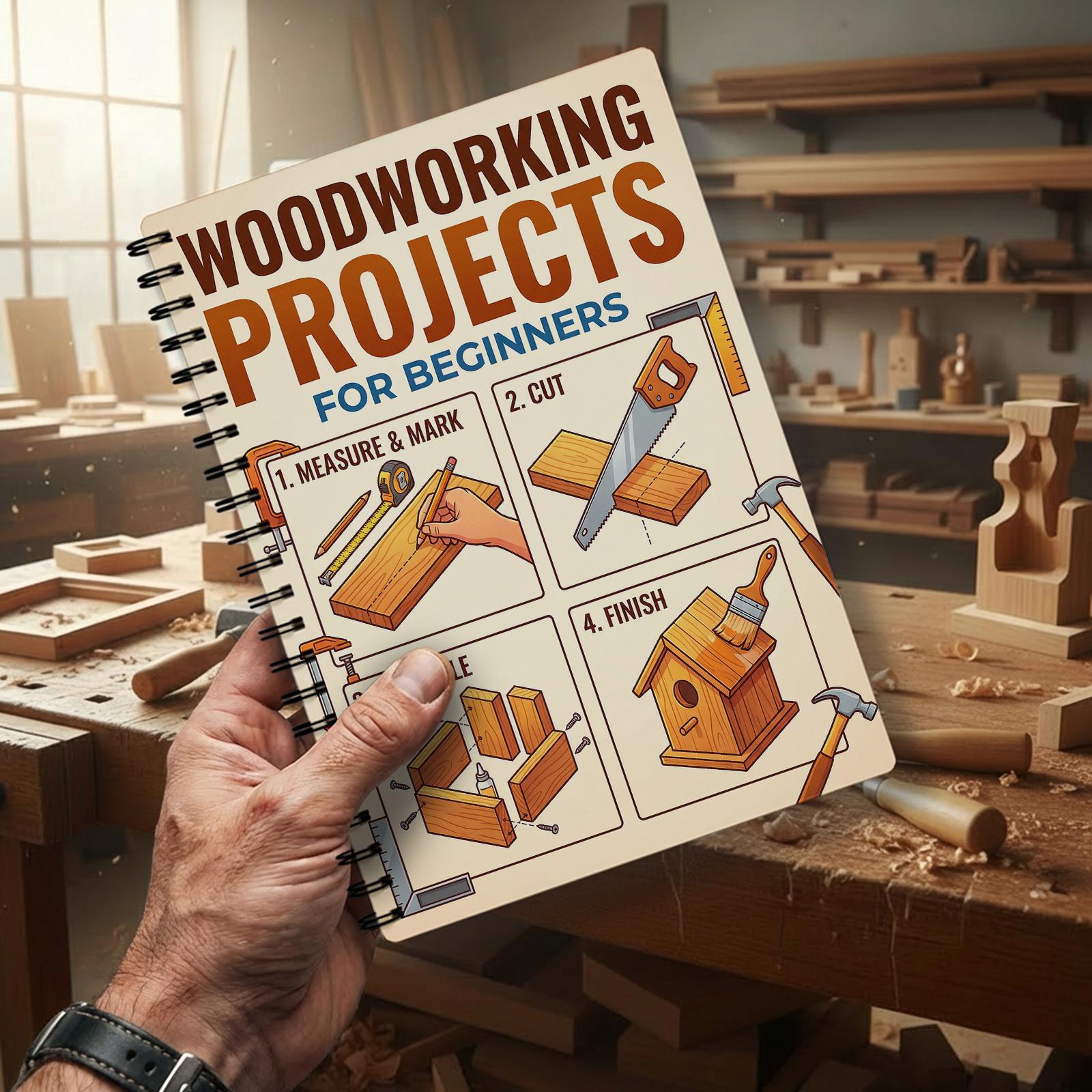 Woodworking Book for Beginners – Woodworking Basic Tools recenzja i cena