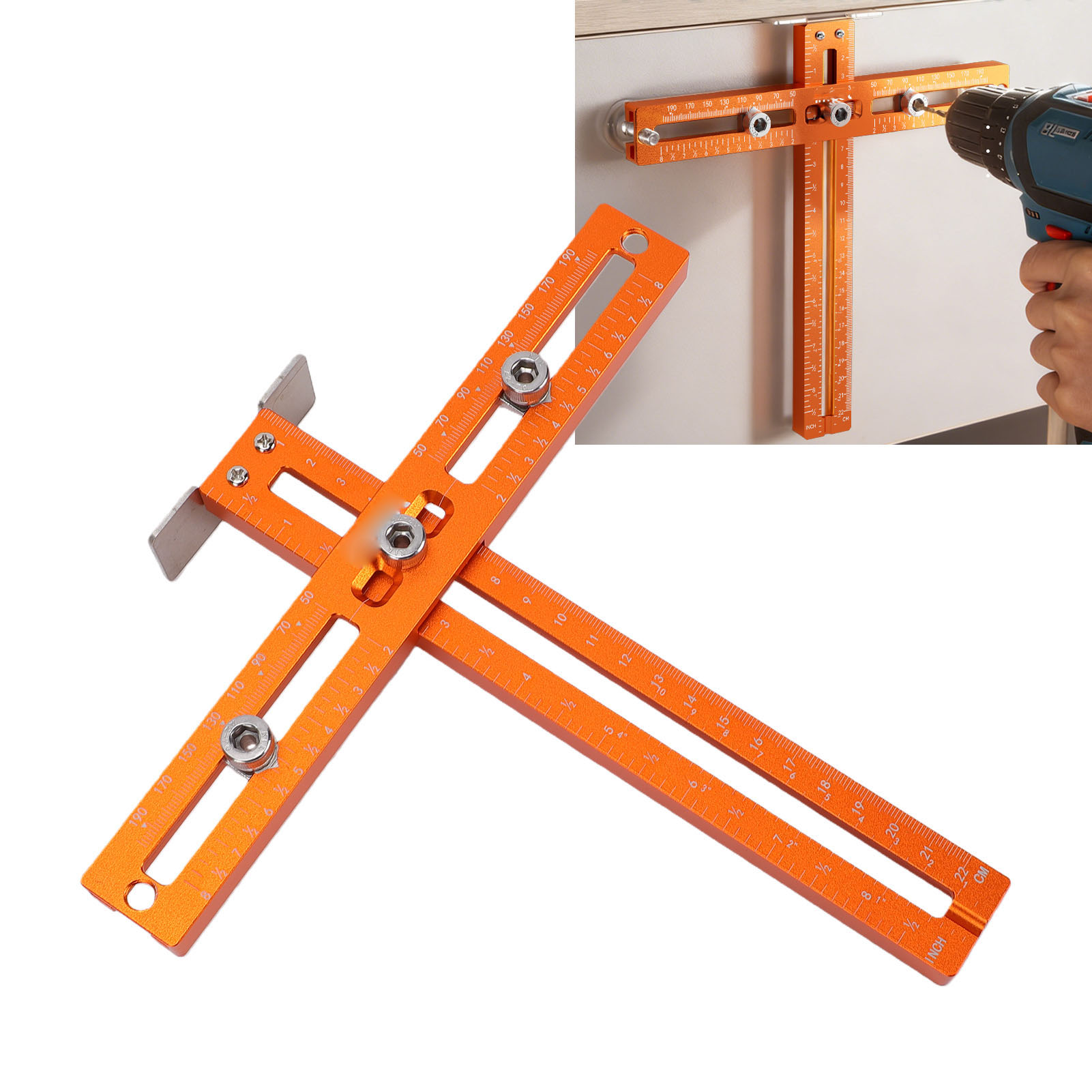Cabinet Handle Drill Guide Met – Woodworking Hardware recenzja i cena