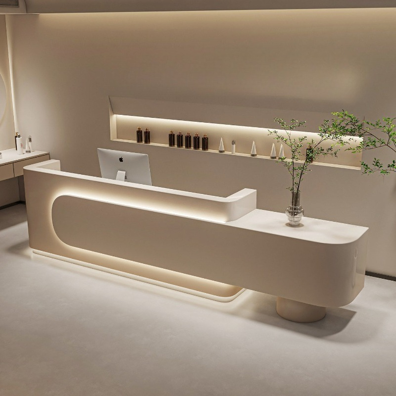 Modern Luxury Reception Desk B – Woodworking Institute recenzja i cena
