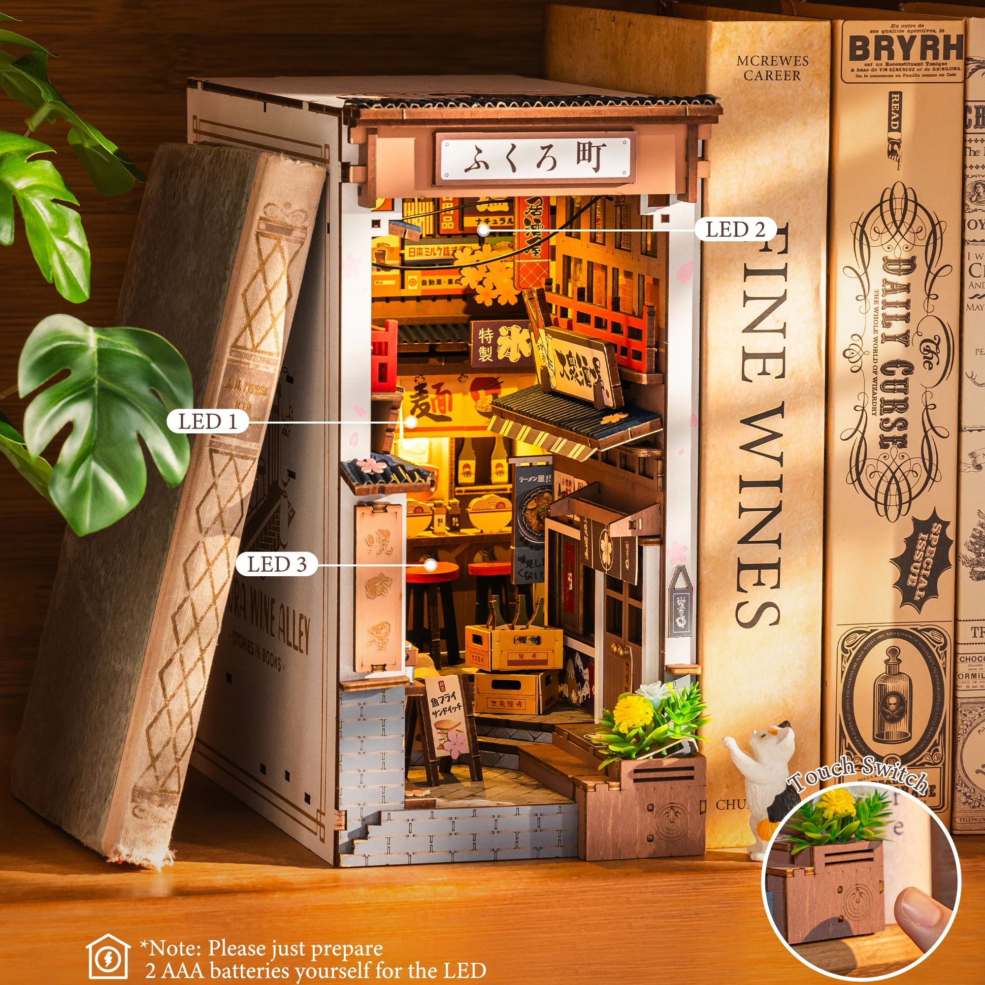 Rolife DIY Book Nook Kit Sakur – Woodworking Kits For Kids recenzja i cena